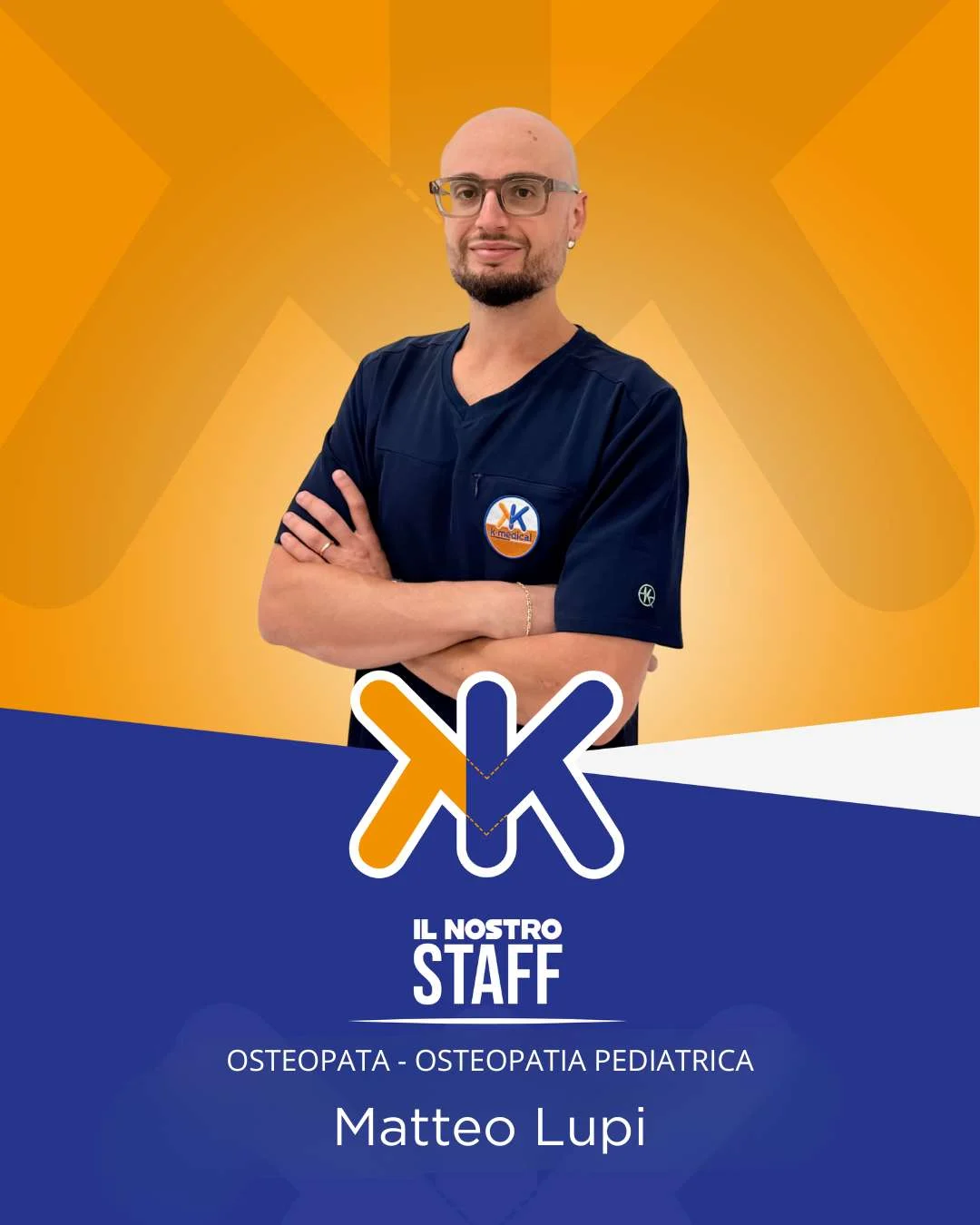 Matteo Lupi, Osteopata pediatrico di k·medical